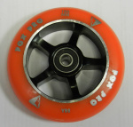 Колесо  5 Spoker 100mm., оранжевый/черный