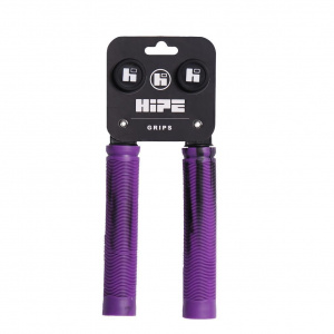 Грипсы HIPE H-01 Duo черный/фиолетовый, 155 мм ― купить в Москве. Цена, фото, описание, продажа, отзывы. Выбрать, заказать с доставкой. | Интернет-магазин SPORTAVA.RU