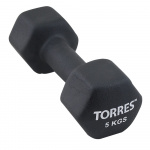 Гантель TORRES PL55015, вес 5 кг, 1 шт