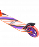 БЕЗ УПАКОВКИ Самокат Ridex 2-колесный Flow 125 мм, фиолетовый/розовый