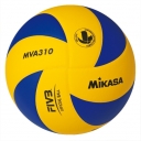 Мяч волейбольный MIKASA, синтетический материал, клееный, MVA310
