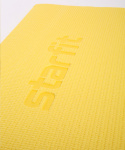 Коврик для йоги и фитнеса Starfit FM-101, PVC, 173x61x1 см, желтый
