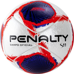 Мяч футбольный PENALTY BOLA CAMPO S11 R1 XXI 5416181241-U, серебристо-сине-красный (5) ― купить в Москве. Цена, фото, описание, продажа, отзывы. Выбрать, заказать с доставкой. | Интернет-магазин SPORTAVA.RU