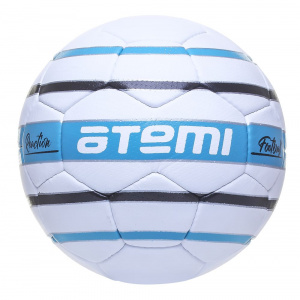 Мяч футбольный ATEMI REACTION, PU, 1.4мм, белый/т.синий/черный, р.4, р/ш, 32 п, окруж 65-66 ― купить в Москве. Цена, фото, описание, продажа, отзывы. Выбрать, заказать с доставкой. | Интернет-магазин SPORTAVA.RU