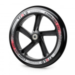 Колесо с подш. Trolo Comfort 230 черный/красный, black/red