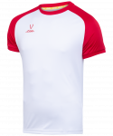 Футболка игровая Jögel CAMP Reglan Jersey, белый/красный, детский