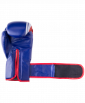 Перчатки боксерские Green Hill Knockout BGK-2266, 10oz, к/з, синий