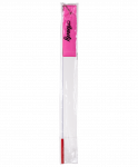 Лента для художественной гимнастики Amely AGR-201 4м, с палочкой 46 см, розовый