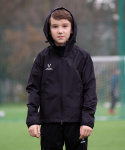 Куртка ветрозащитная Jögel CAMP Rain Jacket, черный, детский