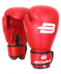 Перчатки боксерские BoyBo Basic, 12 oz, к/з, красный