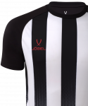 Футболка игровая Jögel Camp Striped Jersey, белый/черный