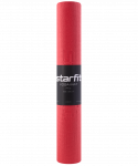 Коврик для йоги и фитнеса Starfit FM-101, PVC, 183x61x0,3 см, красный