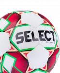 Мяч футбольный Select Talento 811008, №5, белый/красный/зеленый