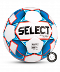 Мяч футбольный Select Brillant Super FIFA №5, белый/синий/красный (5)