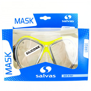 Маска для плавания SALVAS Phoenix Mask CA520S2GYSTH, размер взрослый, серебристо-жёлтая (Senior) ― купить в Москве. Цена, фото, описание, продажа, отзывы. Выбрать, заказать с доставкой. | Интернет-магазин SPORTAVA.RU