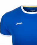 Футболка футбольная Jögel JFT-1010-071, синий/белый