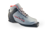 Ботинки лыжные MARAX MX-75 серебряно-черные