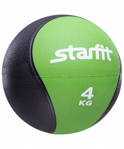 Медбол Starfit GB-702, 4 кг, зеленый ― купить в Москве. Цена, фото, описание, продажа, отзывы. Выбрать, заказать с доставкой. | Интернет-магазин SPORTAVA.RU