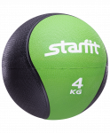 Медбол Starfit GB-702, 4 кг, зеленый