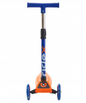 БЕЗ УПАКОВКИ Самокат Ridex 3-колесный Loop, 120/70 мм, оранжевый/синий