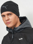 Шапка PUMA Slouchy Running Beanie, 02346901, черный (Универсальный)