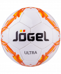 Мяч футбольный Jögel Ultra JS-410, №5, белый/красный/оранжевый/розовый (5)