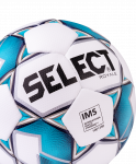 Мяч футбольный Select Royale 814117 IMS, №5, белый/синий (5)
