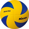 Мяч волейбольный MIKASA, синтетический материал, клееный, MVA390