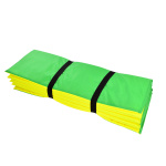 Коврик гимнастический BF-002 взрослый 180*60*1 см (зеленый-желтый)