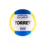Мяч в/б TORRES Dig V20145, р.5, синт.кожа