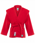 Куртка для самбо Green Hill JS-302, красная, р.3/160