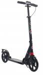 Самокат для взрослых Ateox  PRIME с большими колесами и ручным тормозом (Черный)
