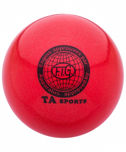 Мяч для художественной гимнастики RGB-102, 15 см, красный, с блестками ― купить в Москве. Цена, фото, описание, продажа, отзывы. Выбрать, заказать с доставкой. | Интернет-магазин SPORTAVA.RU