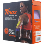 Тейп кинезиологический TMAX Extra Sticky 5 см x 22 м, 223297, фиолетовый