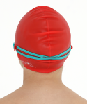Шапочка для плавания 25Degrees Nuance Red, силикон, подростковый
