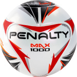Мяч футзал. PENALTY BOLA FUTSAL MAX 1000, 5415911170-U, р.4, PU, FIFA Pro, термосш.,бел-кр-чер (4)