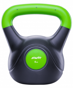 Гиря пластиковая Starfit DB-501, 4 кг ― купить в Москве. Цена, фото, описание, продажа, отзывы. Выбрать, заказать с доставкой. | Интернет-магазин SPORTAVA.RU