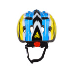 Шлем детский Alpha Caprice Racing синий с регулировкой размера (50-57)