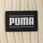 Шапка спортивная зимняя PUMA Ribbed Classic Cuff Beanie, 02403804, белый (Универсальный)