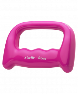 Гантель виниловая Starfit DB-103 0,5 кг, розовая ― купить в Москве. Цена, фото, описание, продажа, отзывы. Выбрать, заказать с доставкой. | Интернет-магазин SPORTAVA.RU