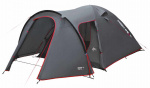 Палатка HIGH PEAK Kira 4, темно-серый/красный, 350х240х130