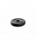 Диск пластиковый BASEFIT BB-203 d=26 мм, черный, 0,5 кг