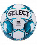 Мяч футбольный Select Team IMS №5, белый/синий/черный (5)