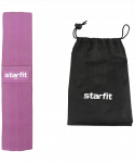 Фитнес-резинка текстильная Starfit ES-204, низкая нагрузка, фиолетовый