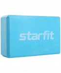 Блок для йоги Starfit Core YB-200 EVA, синий пастель