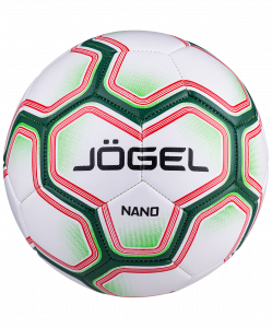 Мяч футбольный Jögel Nano №5, белый/зеленый ― купить в Москве. Цена, фото, описание, продажа, отзывы. Выбрать, заказать с доставкой. | Интернет-магазин SPORTAVA.RU