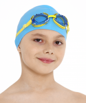 Шапочка для плавания 25Degrees Nuance Blue, силикон, детский