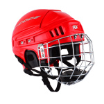 Шлем игрока хоккейный с маской RGX красный