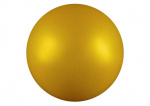 Мяч для художественной гимнастики Нужный спорт FIG 19 см 420 гр металлик с блестками AB2801В (желтый)