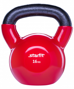 Гиря виниловая Starfit DB-401, 16 кг красный ― купить в Москве. Цена, фото, описание, продажа, отзывы. Выбрать, заказать с доставкой. | Интернет-магазин SPORTAVA.RU